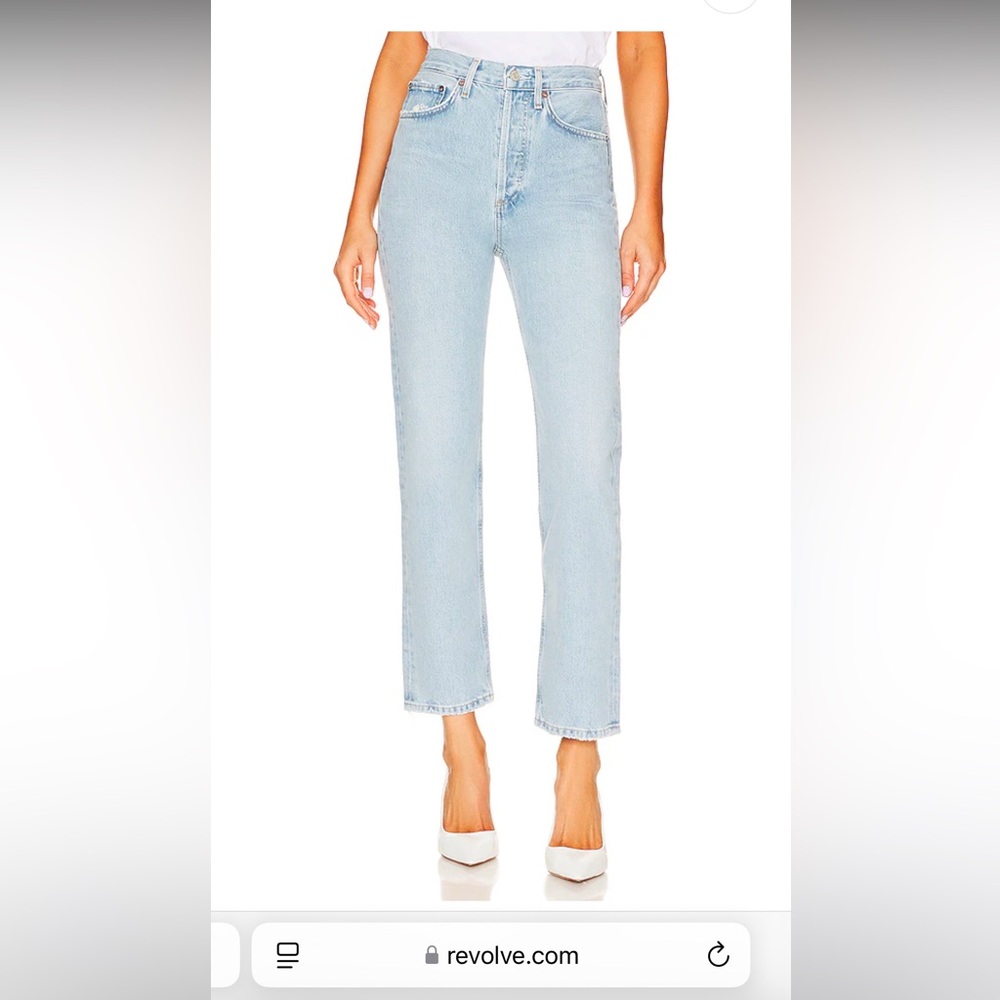 Agolde 90s pinch waist Jeans in Light blue size 23